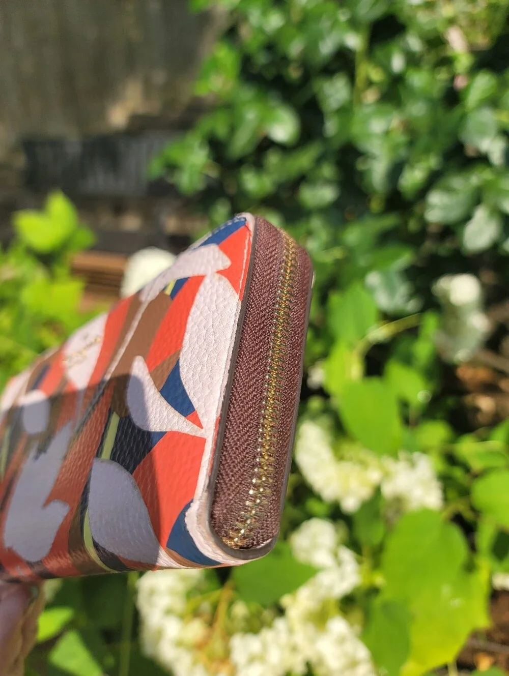 Kate Spade Floral Continental Leather Wallet